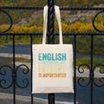 English Is Important But History Is Importanter Teacher Canvas Tote Bag, History Teacher Gifts, English Teacher Gifts, funny design English Is Important But History Is Importanter Teacher Canvas Tote Bag, History Teacher Gifts, English Teacher Gifts, funny design