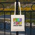 Field Day Yellow Team For Teacher Kids Field Day Games Canvas Tote Bag, funny design