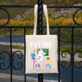 Future Teacher School Teacher Female Canvas Tote Bag, Future Teacher Gifts, funny design