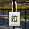 Ghost Plant Library Halloween Reading Books Teacher Vintage Canvas Tote Bag, funny design