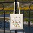 Halloween Ghost Music Teacher Playing Instruments Canvas Tote Bag, funny design Halloween Ghost Music Teacher Playing Instruments Canvas Tote Bag, funny design