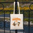 Haunted By 6-7 Halloween Math Teacher Joke Canvas Tote Bag, funny design Haunted By 6-7 Halloween Math Teacher Joke Canvas Tote Bag, funny design