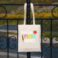 Hello First Grade Team 1st Grade Back To School Teacher Kids Canvas Tote Bag, First Grade Teacher Gifts, funny design Hello First Grade Team 1st Grade Back To School Teacher Kids Canvas Tote Bag, First Grade Teacher Gifts, funny design