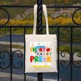 I'm Not Short I'm Pre-K Teacher Size Back To School Teacher Canvas Tote Bag, funny design