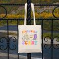 Inclusion Isn't Scary Ghost Halloween SLP Sped Teacher Canvas Tote Bag, funny design Inclusion Isn't Scary Ghost Halloween SLP Sped Teacher Canvas Tote Bag, funny design