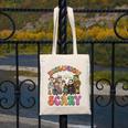 Inclusion Isn't Scary Ghost Mummy Halloween SLP Sped Teacher Canvas Tote Bag, funny design