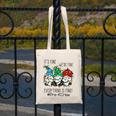 It's Fine We'Re Fine Gnome Pre-K Teacher Christmas Light For Men Women Canvas Tote Bag, funny design It's Fine We'Re Fine Gnome Pre-K Teacher Christmas Light For Men Women Canvas Tote Bag, funny design