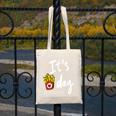 It's Fry Day Teacher Life Canvas Tote Bag, funny design It's Fry Day Teacher Life Canvas Tote Bag, funny design