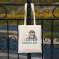 Just Anotter School Day Cute Otter Lover Teacher Student Canvas Tote Bag, funny design
