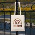 Be Kind Hand-Talking Teacher Artist ASL Canvas Tote Bag, funny design