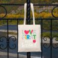 Love Them First Teach Them Second Teacher Student Love Quote Canvas Tote Bag, funny design Love Them First Teach Them Second Teacher Student Love Quote Canvas Tote Bag, funny design