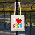 I Love STEM Student Teacher 1st Day Of School Back To School Canvas Tote Bag, funny design I Love STEM Student Teacher 1st Day Of School Back To School Canvas Tote Bag, funny design