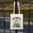 Mad Scientist Science Teacher Halloween Costume Teen Girls Canvas Tote Bag, Science Teacher Gifts, funny design Mad Scientist Science Teacher Halloween Costume Teen Girls Canvas Tote Bag, Science Teacher Gifts, funny design