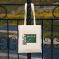 Do The Math 67 Meme Joke Halloween Skeleton Math Teacher Canvas Tote Bag, funny design