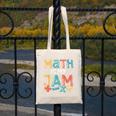 Math Is My Jam School Mathematics Women Men Math Teacher Canvas Tote Bag, funny design Math Is My Jam School Mathematics Women Men Math Teacher Canvas Tote Bag, funny design