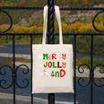 Be Merry Be Jolly Be Kind Merry Christmas Teacher Xmas Pjs Canvas Tote Bag, funny design Be Merry Be Jolly Be Kind Merry Christmas Teacher Xmas Pjs Canvas Tote Bag, funny design