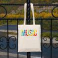 Music Teacher Tie Dye Appreciation Day Hello Back To School Men Women Canvas Tote Bag, funny design