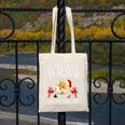Be Nice To The Teacher Santa Is Watching School Christmas Canvas Tote Bag, funny design Be Nice To The Teacher Santa Is Watching School Christmas Canvas Tote Bag, funny design