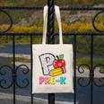 P Is For Pre-K Teacher Pencil Apple Back To School Canvas Tote Bag, funny design P Is For Pre-K Teacher Pencil Apple Back To School Canvas Tote Bag, funny design