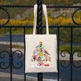 Paintbrush Christmas Tree Decor Xmas For Artist Art Teacher For Men Women Canvas Tote Bag, funny design