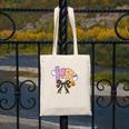 PE Teacher Coach Coquette Ghost Halloween Physical Education Canvas Tote Bag, Pe Teacher Gifts, funny design