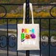 Pre K Boo Crew Halloween Costume Teachers Kids Canvas Tote Bag, funny design