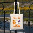 Pre K Boo Crew Teacher Student Halloween Pre Kindergarten Canvas Tote Bag, funny design Pre K Boo Crew Teacher Student Halloween Pre Kindergarten Canvas Tote Bag, funny design