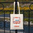 Red & Blue Teacher Crew Shirt 4th Of July Sunglasses Canvas Tote Bag, funny design Red & Blue Teacher Crew Shirt 4th Of July Sunglasses Canvas Tote Bag, funny design