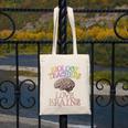 Retro BIOLOGY TEACHERS LOVE BRAINS This Is My Scary STEM Canvas Tote Bag, funny design Retro BIOLOGY TEACHERS LOVE BRAINS This Is My Scary STEM Canvas Tote Bag, funny design