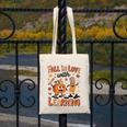 Retro Fall In Love With Learning Autumn Pumpkin Teacher Kids Canvas Tote Bag, funny design Retro Fall In Love With Learning Autumn Pumpkin Teacher Kids Canvas Tote Bag, funny design
