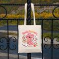 Retro Howdy Partners Cowgirl Cowboy Teacher Back To School Canvas Tote Bag, funny design