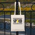 Retro SPED Teacher Pencil Lightning Bolt Back To School Canvas Tote Bag, funny design