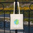 Rotation Of The Earth Makes My Day Science Teacher Earth Day Canvas Tote Bag, Science Teacher Gifts, funny design