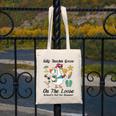 Silly Teacher Goose On The Loose School Out Summer Women Men Canvas Tote Bag, funny design Silly Teacher Goose On The Loose School Out Summer Women Men Canvas Tote Bag, funny design