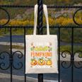 I Teach The Cutest Pumpkins Halloween Teacher Canvas Tote Bag, funny design I Teach The Cutest Pumpkins Halloween Teacher Canvas Tote Bag, funny design