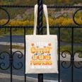 I Teach The Cutest Pumpkins Shirt Teachers Halloween Canvas Tote Bag, funny design