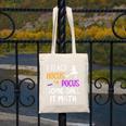 I Teach Hocus Pocus Some Call It Math Teacher Canvas Tote Bag, funny design