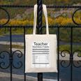 Teacher Nutrition Facts Teachers Nutritional Fact Canvas Tote Bag, funny design Teacher Nutrition Facts Teachers Nutritional Fact Canvas Tote Bag, funny design
