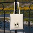 Teachers 67 Meme Canvas Tote Bag, funny design Teachers 67 Meme Canvas Tote Bag, funny design