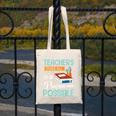 Teachers Make All Other Professions Possible Back To School For Men Women Canvas Tote Bag, funny design Teachers Make All Other Professions Possible Back To School For Men Women Canvas Tote Bag, funny design