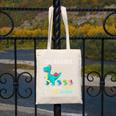 Teachersaurus Like A Normal Teacher But More Awesome Canvas Tote Bag, funny design