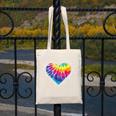 Teaching Is a Work Of Heart Tie Dye Hippie For Teacher For Men Women Girls Kids Canvas Tote Bag, funny design