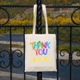 Thank You Teacher Appreciation Graduation Men Women Girls Kids Canvas Tote Bag, funny design