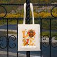 Thanksgiving Love Kindergarten Teacher Turkey Autumn Fall Canvas Tote Bag, funny design