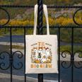 TK Boo Crew Preppy Halloween Floral Ghost TK Teacher Team TK Canvas Tote Bag, funny design
