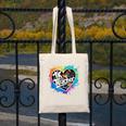 TK Teacher Transitional Kindergarten Heart Back To School Canvas Tote Bag, funny design