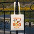 Toddler Boo Crew Halloween Costume For Teacher Kids Canvas Tote Bag, funny design