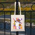 Trick Or Teach Teacher Pencil Ghost Halloween Teacher Canvas Tote Bag, funny design Trick Or Teach Teacher Pencil Ghost Halloween Teacher Canvas Tote Bag, funny design