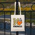 Unity Day K Is For Kindness Anti Bullying Orange Teacher Men Women Kids Canvas Tote Bag, funny design