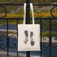 Violin Player Instrument Music Teacher Musical Violinist Canvas Tote Bag, funny design